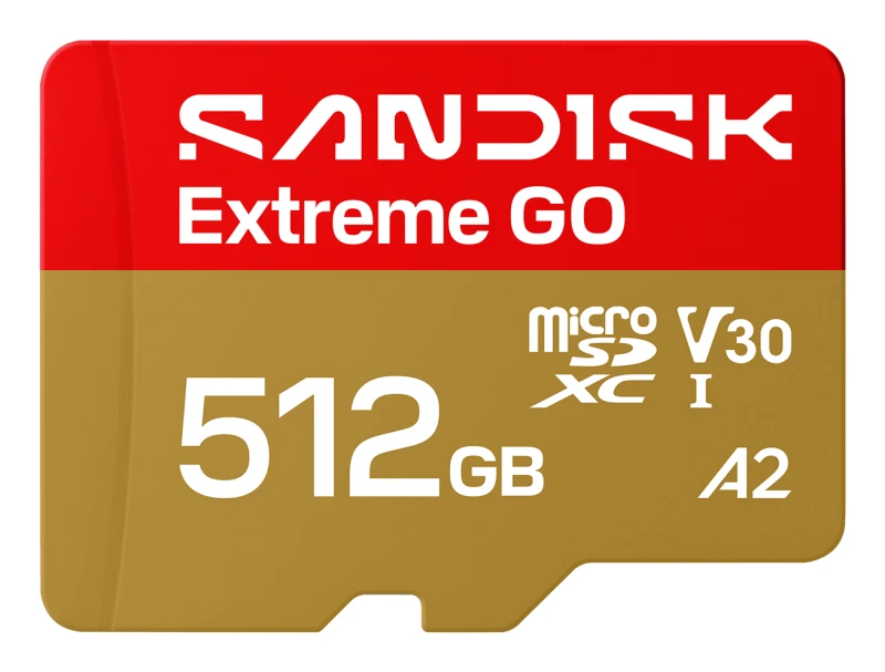 Image of SanDisk Extreme GO 512GB MicroSDXC UHS-I