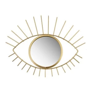 Image of Sass & Belle Gold Tribal Eye See You Mirror