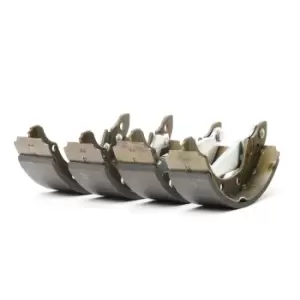 Image of VAICO Brake Shoes V10-0450 Brake Shoe Set,Brake Lining VW,AUDI,SKODA,POLO (9N_),Polo Schragheck (6R1, 6C1),GOLF III (1H1),GOLF II (19E, 1G1)