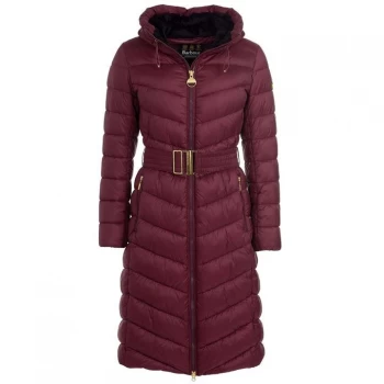 Image of Barbour International Lineout Quilt - Merlot