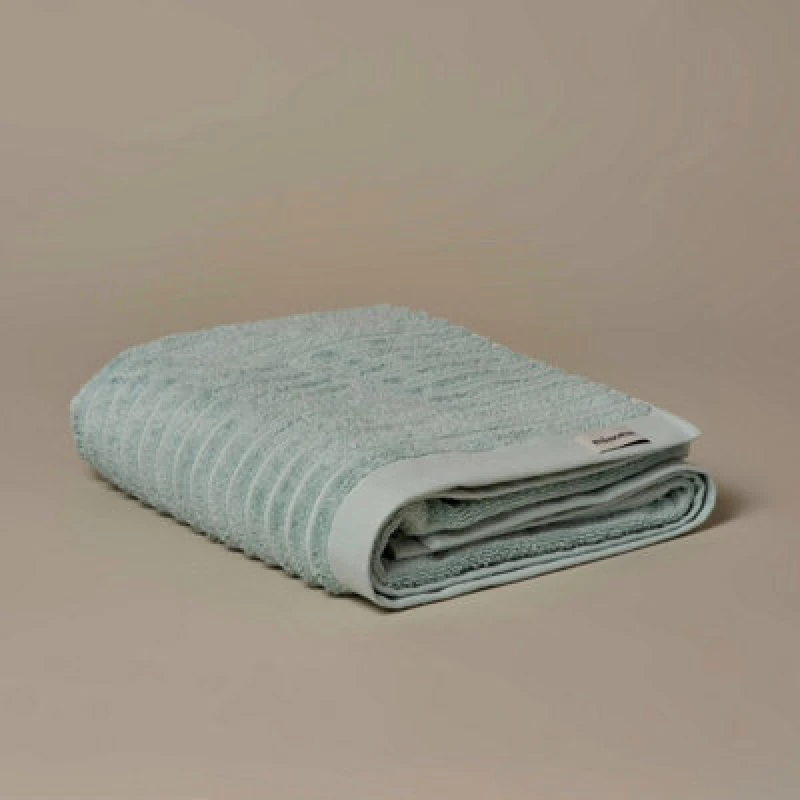 Image of Misona Organic Cotton Bath Sheet - Duckegg