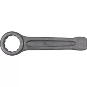 Image of Metric Ring Slogging Spanner, Chrome Satin Hardened Steel, 100MM