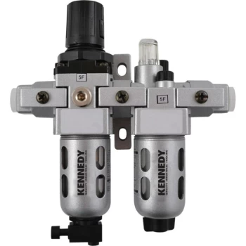 Image of Air Filter Regulator Lubricator Combi G1/2 - Kennedy