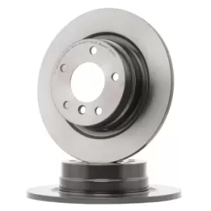 Image of BREMBO Brake disc BMW 08.A205.11 34214031275,34214031725,34216764649 Brake rotor,Brake discs,Brake rotors 34216769271,34216855002
