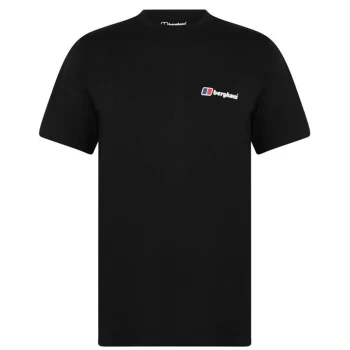 Image of Berghaus Corporate Logo T-Shirt - Black