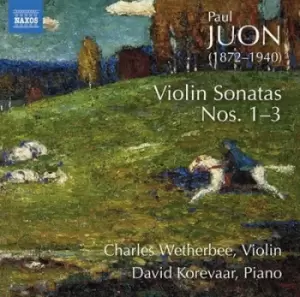 Image of Paul Juon Violin Sonatas Nos 1-3 by Paul Juon CD Album