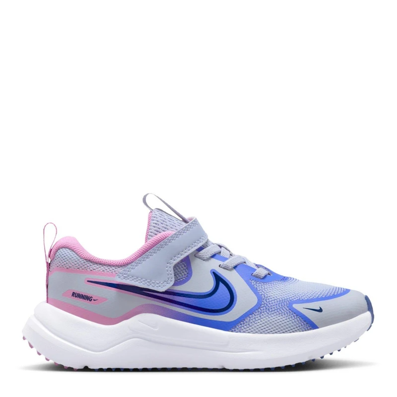 Image of Nike Cosmic Runners Childrens Ghost/Pink female C10 (27.5)