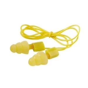 Image of 3M E A R Ultrafit 20 Ear Plugs Yellow 1 x Pack of 50 Pairs Earplugs