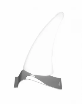 Image of Table Lamp Right 6W LED 3000K, 540lm, Polished Chrome, Frosted Acrylic