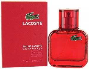 Image of Lacoste Eau De Lacoste L 1212 Rouge Eau de Toilette For Him 30ml