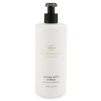 Image of GlasshouseBody Lotion - Diving Into Cyprus (Sea Salt & Saffron) 400ml/13.53oz