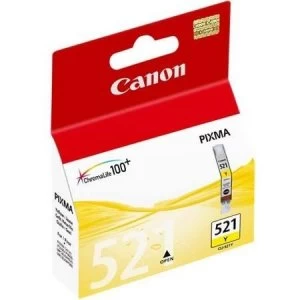 Image of Canon CLI521 Yellow Ink Cartridge