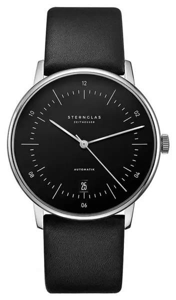 Image of STERNGLAS S02-NA03-PR07 Naos Automatic (38mm) Black Dial / Watch