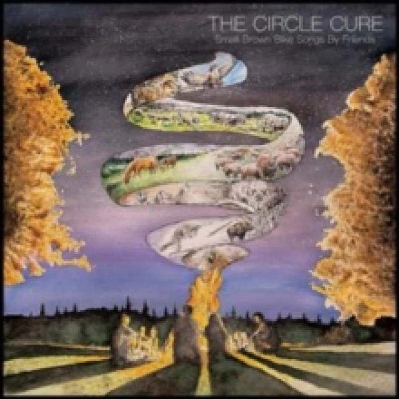 Image of The Circle Cure: Small Brown Bike Songs By Friends Vinyl