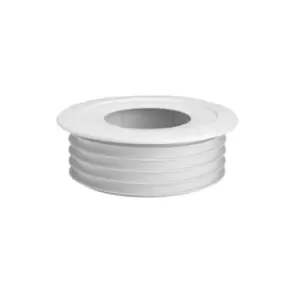 Image of Fluesnug (By Pipesnug) 100mm White Boiler Flue Collar And Seal