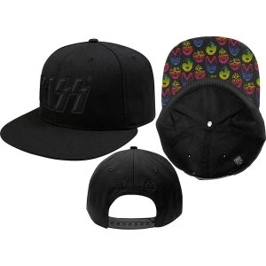 Image of KISS - Neon Faces Snapback Cap