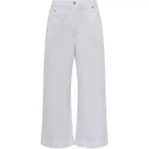 Image of French Connection Comfort Recycled Culottes - White