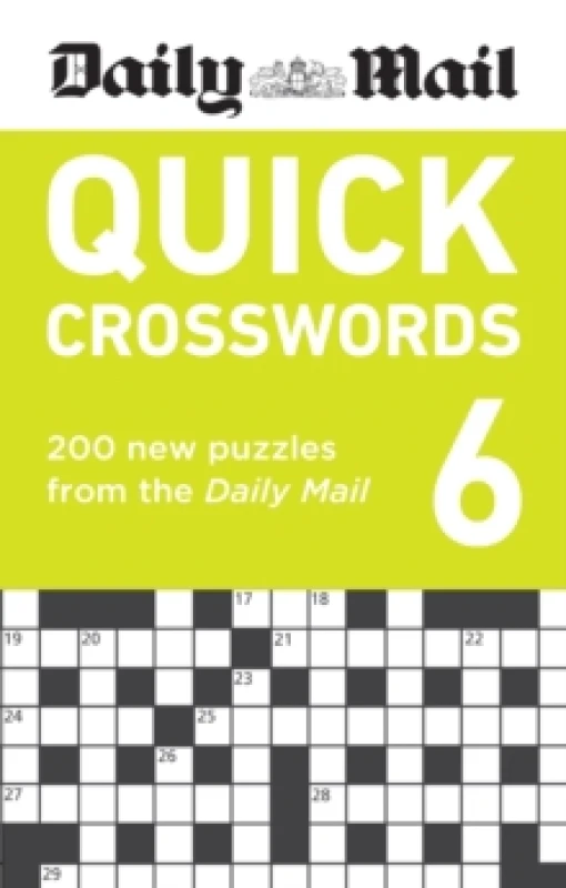 Image of Daily Mail Quick Crosswords Volume 6 : 200 new puzzles from the Daily Mail Paperback / softback