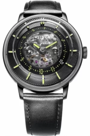 Image of Mens FIYTA 3D Time Skeleton Automatic Watch WGA868002.BBB