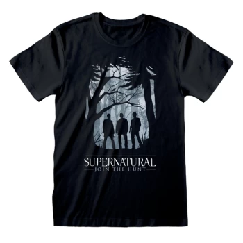 Image of Supernatural - Silhouette Unisex Small T-Shirt - Black