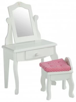Image of Olivias Little World Little Princess Doll Vanity Table White