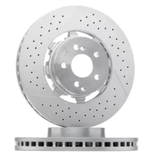 Image of BREMBO Brake disc PRIME LINE - Dual Cast 09.A945.33 Brake rotor,Brake discs MERCEDES-BENZ,C-Klasse Limousine (W204),C-Klasse T-modell (S204)