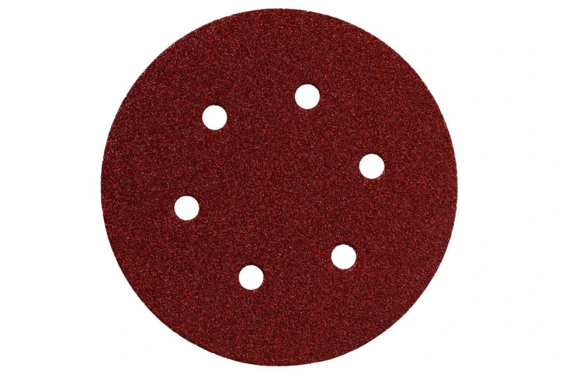 Image of METABO 624053000 Grinding Disc Set, random orbit sander Grit Rating: P 80, Ø: 80mm, Number of tools: 25, W+M,SXE Grinding Disc Set,random orbit sande
