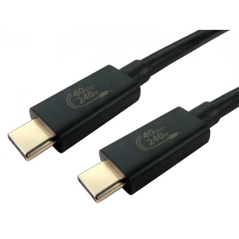 Image of Cables Direct Cables Direct 0.7m USB4 40Gbps 240W EPR C-C Cable 5AMP TID Certified USB4-5070E