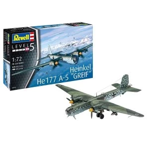 Image of Heinkel He177 A-5 Greif 1:72 Revell Model Kit