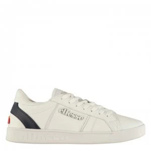 Image of Ellesse LS 80 Leather Trainers - White