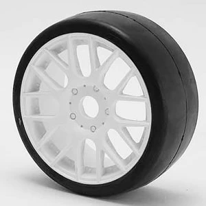 Image of Sweep 1/8Th Gt R2 Pro Compound Slick Glued 50Deg/White Wheel