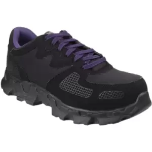 Image of Timberland Pro Womens/Ladies Powertrain Low Lace Up Safety Shoes (6.5 UK) (Black) - Black
