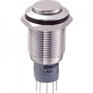 Image of TRU COMPONENTS LAS2GQH 11ZSP Tamper proof pushbutton 250 V AC 3 A 1 x OnOn latch