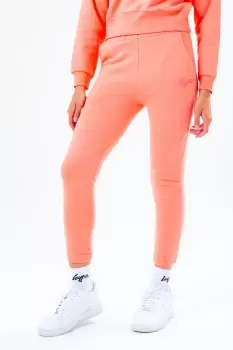 Image of HYPE PEACH ELASTICATED KIDS JOGGERS
