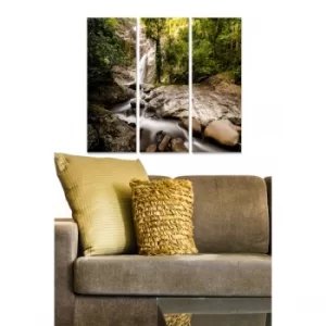 Image of MDF167313062 Multicolor Decorative MDF Painting (3 Pieces)