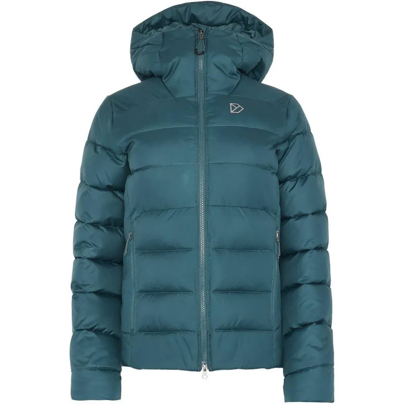 Image of Didriksons Womens down jacket Didriksons Tejla Bleu Female 46