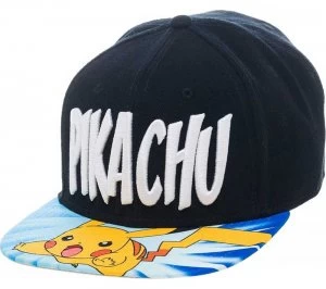 Image of Pokemon Pikachu Lightning Snapback Cap