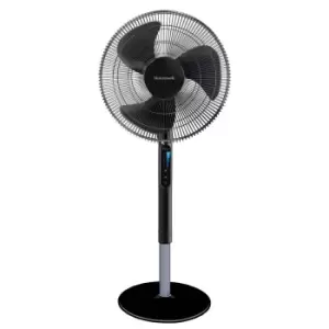 Image of Honeywell Advanced Quietset 16" Stand Fan With Noise Reduction Technology & Remote Control