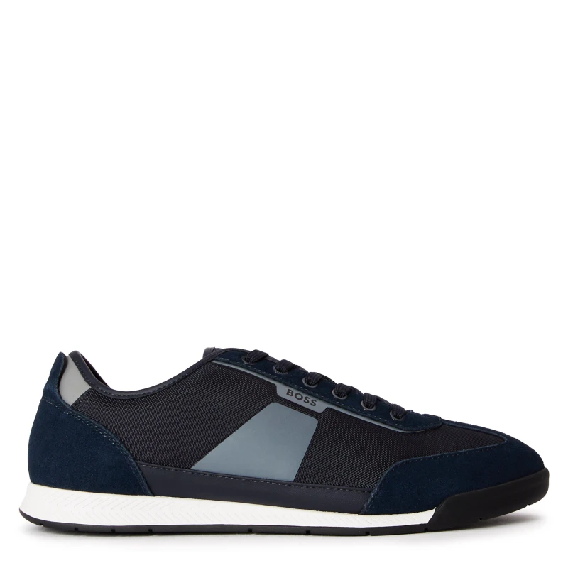 Image of Boss Boss Nitan Lowp Nymith 10271652 01 Low-Top Trainers Mens Open Blue male 7 (41)