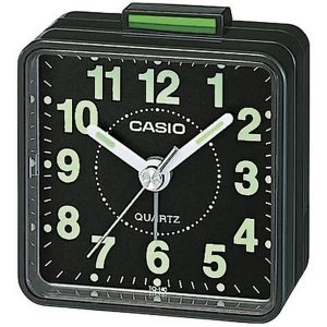 Image of Casio TQ140-1 Beep Alarm Clock Black