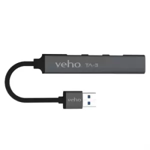 Image of Veho TA-3 USB-A 4 port USB-A Mini hub