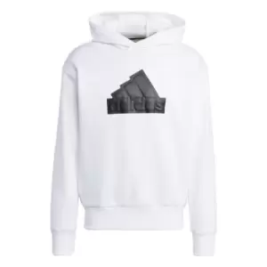 Image of adidas Future Icons Badge of Sport Hoodie Mens - White