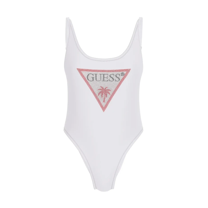 Image of Womens 1 Piece swimsuit Guess Rhinestone Noir Female S