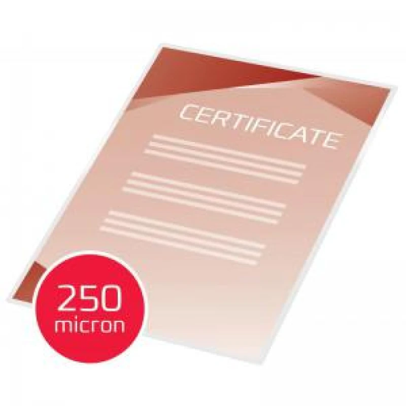 Image of GBC Lamination Pouch A4 250 Micron