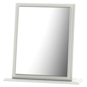 Image of Robert Dyas Montego Ready Assembled Dressing Table Mirror - Ash Grey