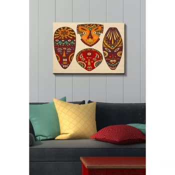 Image of Kanvas Tablo (50 x 70) - 211 Multicolor Decorative Canvas Painting