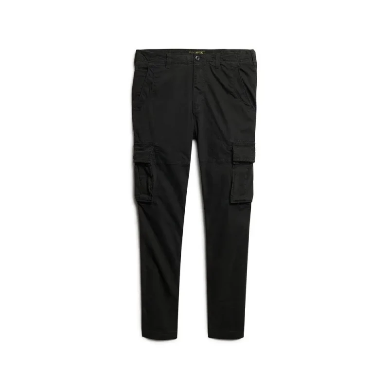 Image of Superdry Core Cargo Trousers Washed Black 34W x 32L