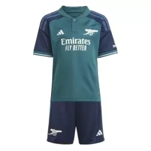 Image of adidas Arsenal Third Minikit 2023 2024 Infants - Green