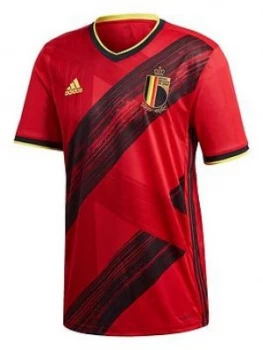 Image of Adidas Home Belgium Euro 2020 Replica Shirt - Red