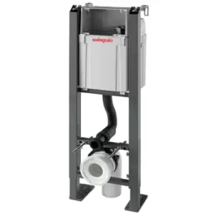 Image of Wirquin Chrono WC Frame with Dual Flush Cistern